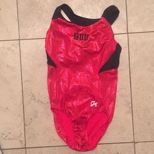 SUU Gymnastics leotard